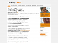 coaching-mit-kick.de Webseite Vorschau