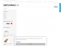 drevonax.sk Webseite Vorschau