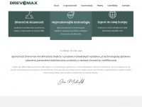 drevomax.sk Webseite Vorschau