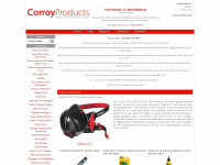 corroy.co.uk Webseite Vorschau