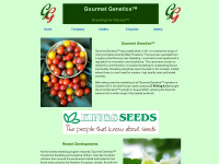 gourmetgenetics.com Webseite Vorschau