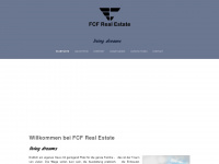 fcf-real-estate.com Webseite Vorschau