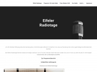 eifeler-radiotage.de Webseite Vorschau