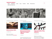 themiscyra-library.de Webseite Vorschau