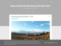 naturheilkunde-beratung.blogspot.com Webseite Vorschau