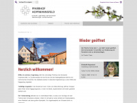 pfarrhof-hopfmannsfeld.de Webseite Vorschau