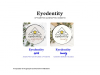 eyedentity.me Webseite Vorschau