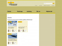 wanderwege-graubünden.ch Webseite Vorschau