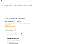 musikschule-andelfingen.ch Webseite Vorschau