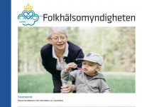 folkhalsomyndigheten.se Webseite Vorschau