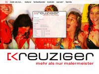 kreuziger.at Webseite Vorschau