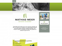 mathias-meier.de Webseite Vorschau