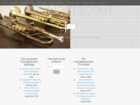 trumpetscout.de Webseite Vorschau