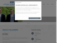 ksh-recht.de Webseite Vorschau