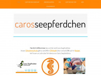 caros-seepferdchen.de Webseite Vorschau