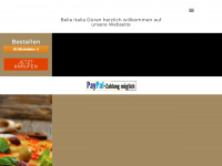 bella-italia-dueren.de Webseite Vorschau