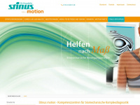 stinus-motion.de Webseite Vorschau
