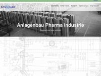 anlagenbau-pharma.ch Webseite Vorschau