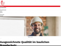 brandschutz-gs.ch Webseite Vorschau