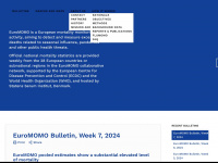 euromomo.eu Webseite Vorschau