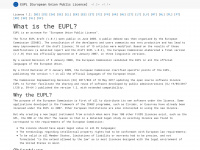 eupl.eu Webseite Vorschau