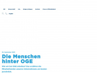 oge.net Webseite Vorschau