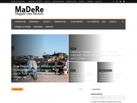 madere.de Webseite Vorschau