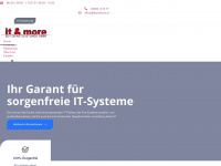itandmore.at Webseite Vorschau