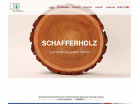 schafferholz.com Webseite Vorschau