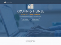 krohn-heinze.de Webseite Vorschau