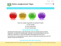 jungbrunnen.tips Webseite Vorschau