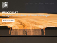 woodikat.ch Webseite Vorschau