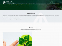 seeds-for-sustainability.com Webseite Vorschau