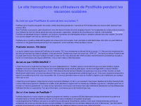 postnuke-france.org Webseite Vorschau