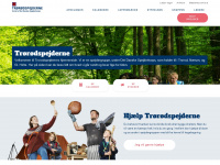 trorodspejderne.dk Webseite Vorschau