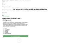 mobileboten.ch Webseite Vorschau