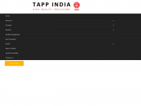 tapp-india.in Webseite Vorschau