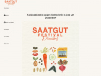 saatgut-festival.de Webseite Vorschau