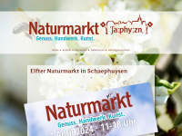 naturmarkt-schaephuysen.de Webseite Vorschau