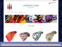 lorenzo-cana.net Webseite Vorschau
