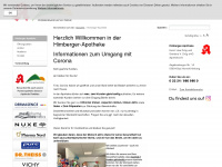 himberger-apotheke.de Webseite Vorschau
