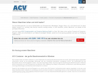 Acv-maschinenverleih.de