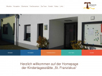 kita-stfranziskus.org Webseite Vorschau