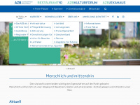 azbb.ch Webseite Vorschau