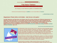 free-swiss-tibetans.ch Webseite Vorschau