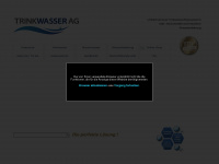 das-trinkwasser.ch Webseite Vorschau