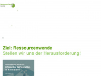 ressourcenforum.at Webseite Vorschau