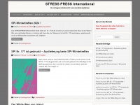 stresspress.eu Webseite Vorschau