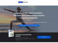 depersonalisation-hilfe.com Webseite Vorschau