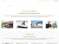 noelle-profi-brush.com Webseite Vorschau